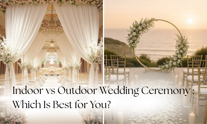 Indoor vs Outdoor Wedding Ceremony: Which Is Best for You?